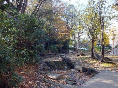 小豆沢公園湧水口