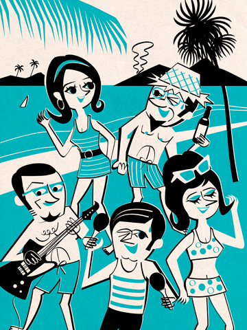 ビーチパーティー